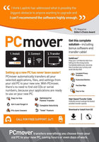 Laplink Software PCmover Ultimate 11 | Moves Your Applications, Files and Settings from an Old PC To a New PC. | Includes Ethernet Cable | 1 Use