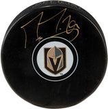 Marc-Andre Fleury Vegas Golden Knights Autographed Hockey Puck - Fanatics Authentic Certified - Autographed NHL Pucks