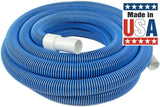 33430 Heavy Duty In-Ground Pool Vacuum Hose With Swivel Cuff, 1-1/2-Inch by 30-Feet
