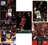Michael Jordan MJ (5) Assorted Basketball Cards Bundle - Chicago Bulls Trading Cards