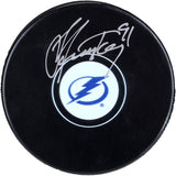 Steven Stamkos Tampa Bay Lightning Autographed Hockey Puck - Fanatics Authentic Certified - Autographed NHL Pucks