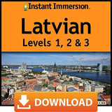 Instant Immersion Latvian Levels 1,2 & 3 [Online Code]