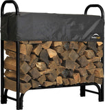 ShelterLogic Adjustable Heavy Duty Outdoor Firewood Rack