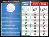 Fireproof Mat, Fire Pit Mat: 24" Fire Pit Pad Deck Protector