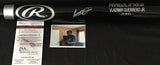 Vladimir Guerrero Jr Toronto Blue Jays Autographed Signed Black Baseball Bat JSA WITNESS COA