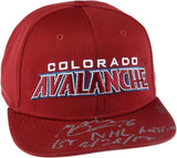 Mikko Rantanen Colorado Avalanche Autographed Fanatics Branded Cap with"1st NHL Hat Trick 2/28/17" Inscription - Limited Edition of 17 -  Authentic