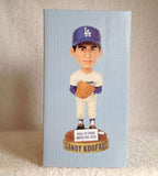 Sandy Koufax 2012 Los Angeles Dodgers 1972 HALL of FAME Stadium Promo Bobblehead SGA