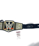 Hulk Hogan WWE Signed Autograph Wrestling WWE Championship Belt JSA Witnessed Certified