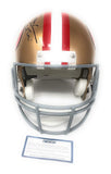 Deion Sanders San Francisco 49ers Signed Autograph Full Size Throwback Helmet PRIME TIME INSCRIBED Steiner Sports Certified