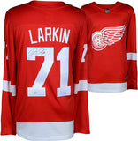 Dylan Larkin Detroit Red Wings Autographed Red Fanatics Breakaway Jersey - Fanatics Authentic Certified