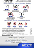 Posture Corrector For Men And Women - USA Designed Adjustable Upper Back Brace