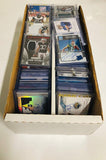 NFL Football Card Relic Game Used Jersey Autograph Hit Lot with 10 Relic Autograph