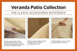 Classic Accessories Veranda Round Fire Pit Cover, Small
