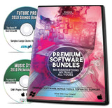 Beat Making Music Software Pro Pack - Best Music Production DAW + 5Gb of Sounds & Audio Plugins for Windows PC & MAC 2019 (2 Disc Set)
