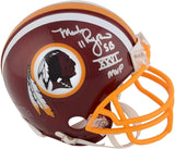 Mark Rypien Washington Redskins Autographed Riddell Throwback (1978-2003) Mini Helmet with"SB XXVI MVP" Inscription - Fanatics Authentic Certified