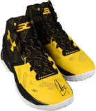 Stephen Curry Golden State Warriors Autographed Curry 2 Black and Yellow Shoes