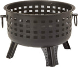 AmazonBasics 23.5 Inch Steel Lattice Fire Pit