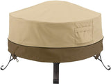Classic Accessories Veranda Round Fire Pit/Table Cover, 24-Inch
