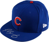 Javier Baez Chicago Cubs Autographed New Era Cap - Fanatics Authentic Certified - Autographed Hats