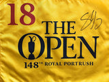 Shane Lowry signed 2019 British Open golf flag pga open championship