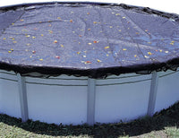 In The Swim 24 Foot Round Leaf Net Cover for Above Ground Pools