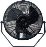 iLIVING ILG8E14-15 Wall Mount Outdoor Waterproof Fan, 14", Black