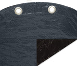 Deluxe Winter Cover for 12-Foot Round Above-Ground Swimming Pools | Blue/Black Reversible