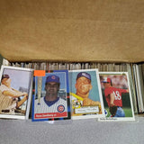 600 Baseball Cards Including Babe Ruth, Unopened Packs, Many Stars, and Hall-of-famers