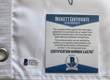 Justin Rose Signed 2013 U.S. Open flag Merion golf pga beckett coa