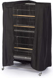 Prevue Hendryx Pet Products Good Night Bird Cage Cover, Large, Black