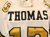 Michael Thomas New Orleans Saints Signed Autograph White Custom Jersey Color Rush JSA Witnessed Certified