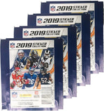 Panini 2019 NFL Football Stickers 10 Packs of 5 Stickers Each and One Card