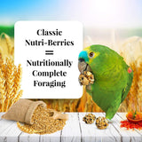 Classic Nutri-Berries Pet Bird Food, Made with Non-GMO and Human-Grade Ingredients