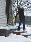 J&M JM Enterprises TV206972 Snowplow Snow Pusher, 36", White