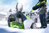Greenworks 20-Inch 13 Amp Corded Snow Thrower 2600502