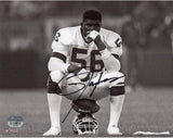 Lawrence Taylor New York Giants Autographed 8" x 10" Helmet Sit Photograph - Fanatics Authentic Certified