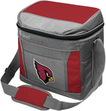 NFL Soft-Sided Insulated Cooler Bag, 16-Can Capacity (ALL TEAM OPTIONS)-ARIZONA CARDINALS