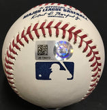 Pete Alonso signed baseball Mets rookie Autograph MLB holo Fanatics COA
