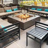 6" Round Fire Pit Burner Ring, 304 Series Stainless Steel, BTU 88,000 Max