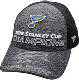 Ryan O'Reilly St. Louis Blues Autographed 2019 Stanley Cup Champions Fanatics Locker Room Cap with"2019 Conn Smythe" Inscription - Fanatics Authentic