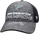 Ryan O'Reilly St. Louis Blues 2019 Stanley Cup Champions Autographed 2019 Stanley Cup Champions Fanatics Locker Room Cap - Fanatics Authentic