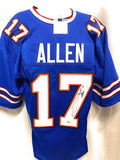 Josh Allen Buffalo Bills Signed Autograph Custom Jersey BLUE Beckett Witnessed Certified