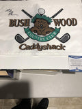 AUTOGRAPHED CHEVY CHASE CADDYSHACK Flag JSA certified signed