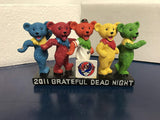 Grateful Dead Night Dancing Bears Figurine 2011 San Francisco Giants SGA