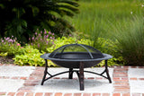 Fire Sense 60857 Roman Fire Pit, Brushed Bronze