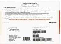Windows 7 Home Premium SP1 64bit (OEM) System Builder DVD 1 Pack [Old Packaging]