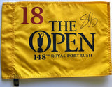 Shane Lowry signed 2019 British Open golf flag pga open championship