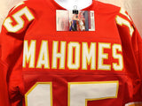 Patrick Mahomes Kansas City Chiefs Signed Autograph Red Custom Jersey JSA Witnessed Certified