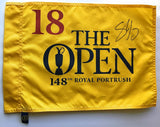 Shane Lowry signed 2019 British Open golf flag pga open championship