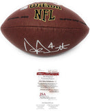 Dak Prescott Dallas Cowboys Signed Autograph NFL Football Hologram JSA Witnessed Certified